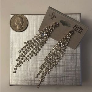 Bridal crystal earrings [brand new]